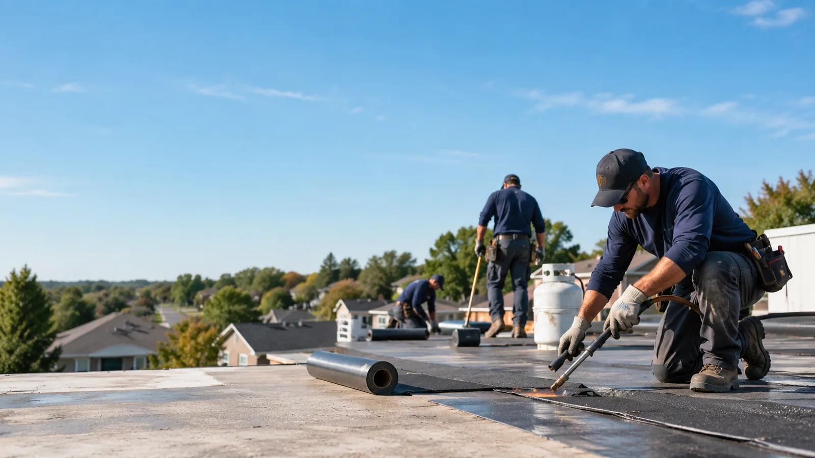 Flat Roof Leak Repair providers in Lakeview, OH